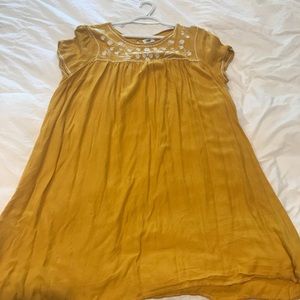 Yellow old navy dress